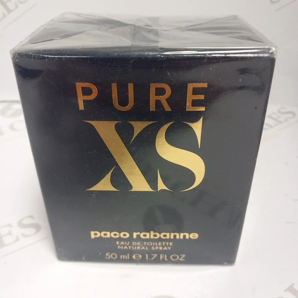 BOXED PACO RABANNE PURE XS EAU DE TOILETTE 50ML