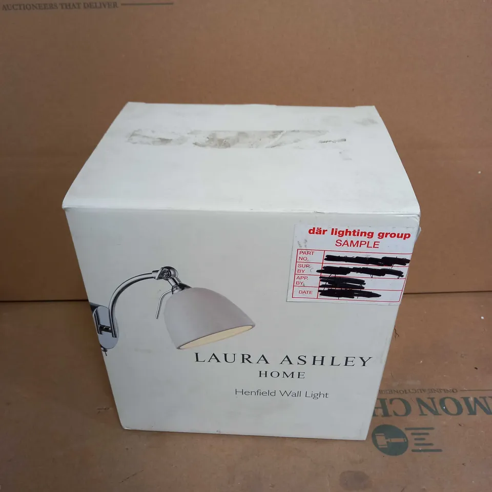 LAURA ASHLEY HOME HENFIELD WALL LIGHT