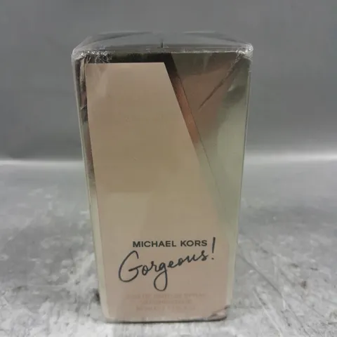 BOXED AND SEALED MICHEAL KORS GORGEOUS EAU DE PARFUM 50ML