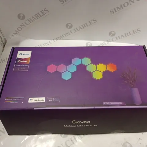 GOVEE RGBIC GROVEE GLIDE HEXA LIGHT PANELS