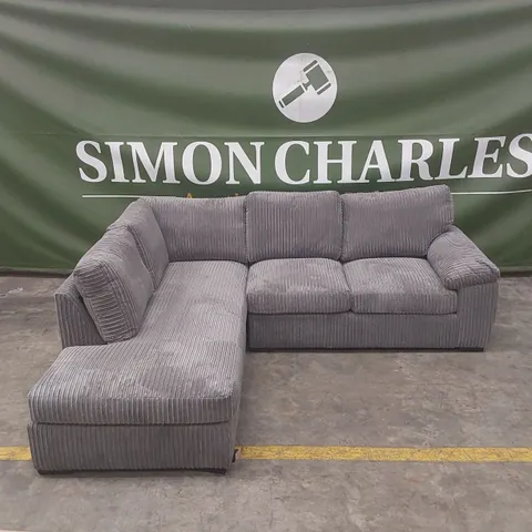 AMALFI STANDARD BACK LEFT HAND FABRIC CORNER CHAISE SOFA