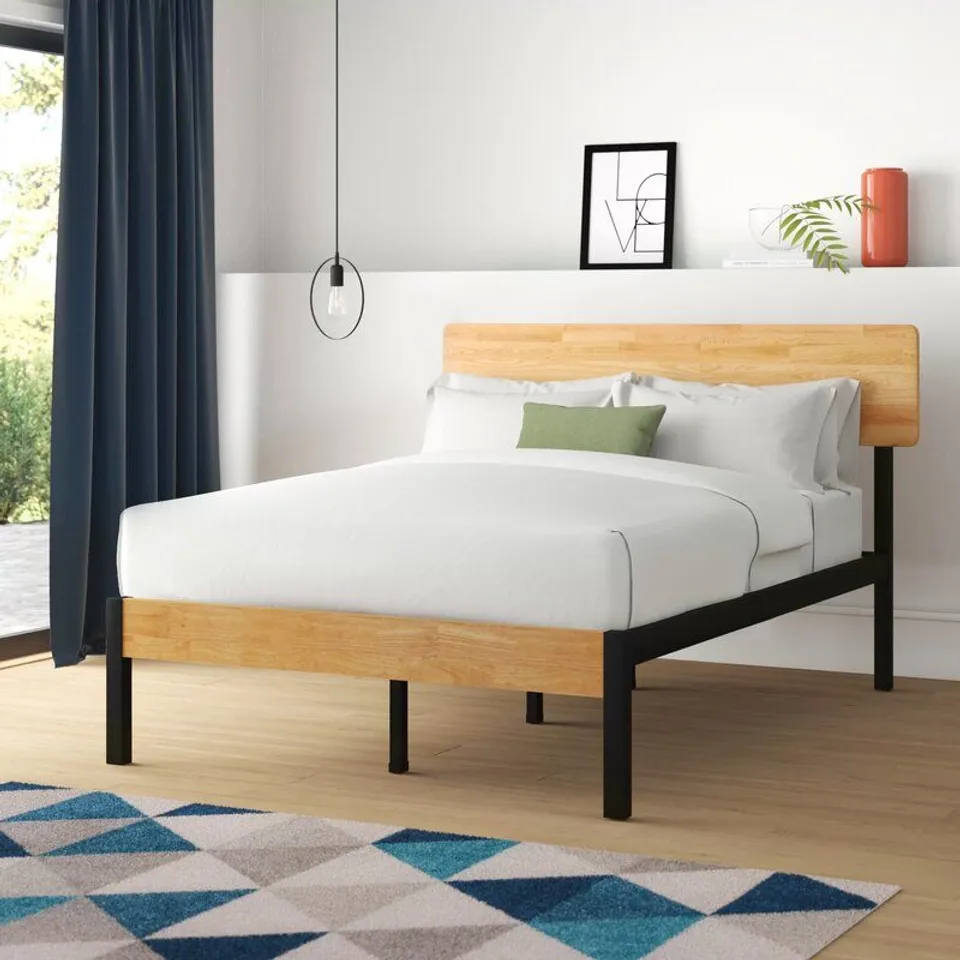GRAHAM PLATFORM BED SIZE: DOUBLE (4'6)