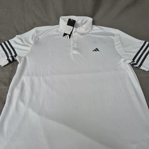 ADIDAS CASUAL POLO TOP - SIZE M