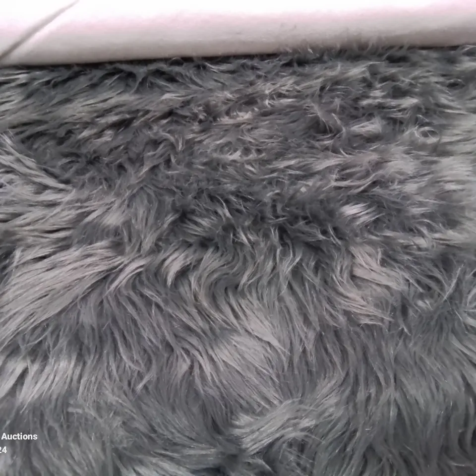 BRAND NEW PACO HOME 960 PLAYA DESIGN 60X100CM SHAGGY ANTHRACITE RUG