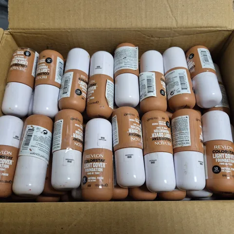 APPROXIMATELY 60 REVLON COLOURSTAY LIGHT COVER FOUNDATION - SHADE 510 - 30ML