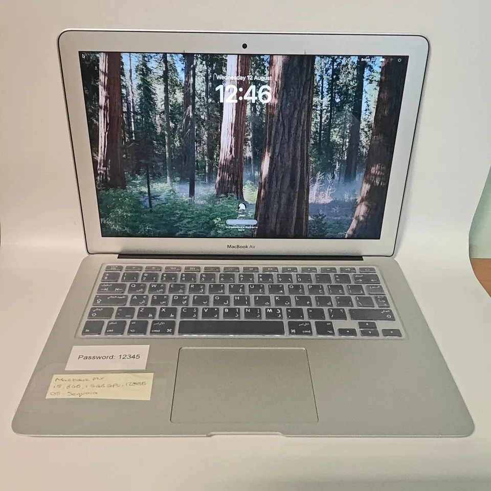 UNBOXED APPLE MACBOOK AIR I-5 8GB/128GB IN SILVER - A1466