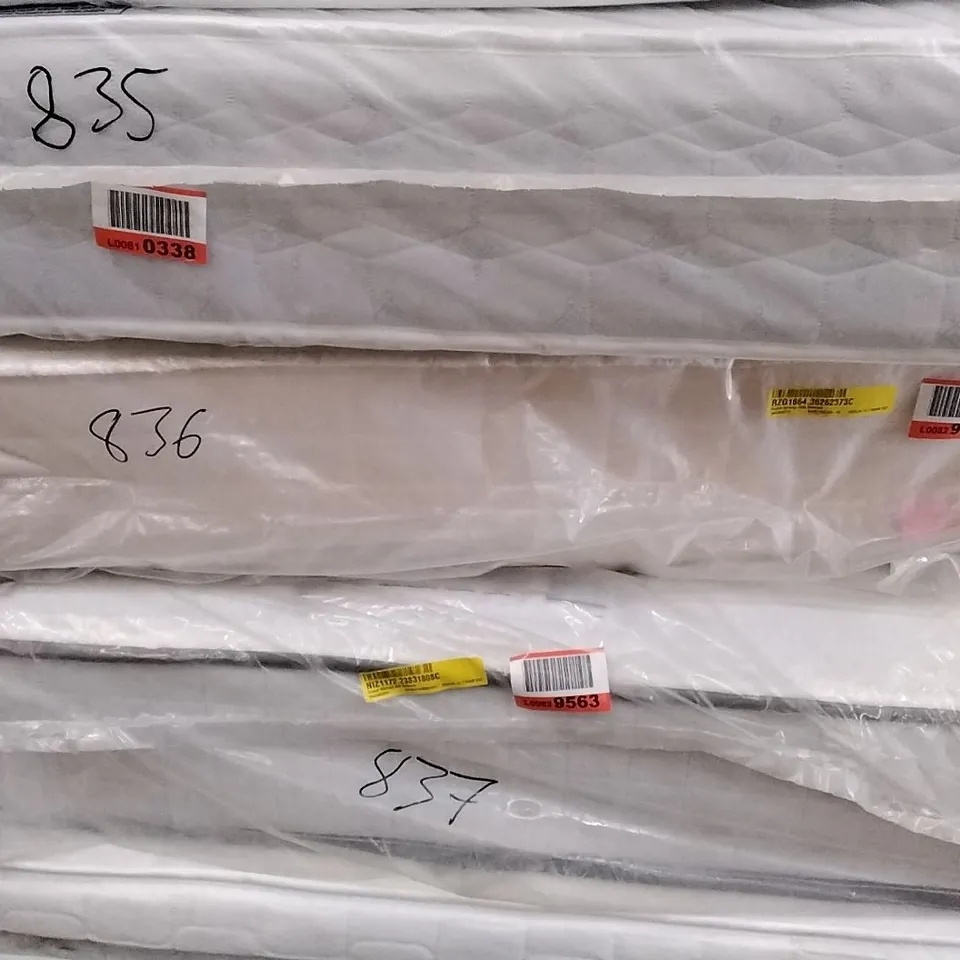QUALITY BAGGED POCKET SPRUNG 1500 MATTRESS SMALL DOUBLE 4FT MATTRESS 