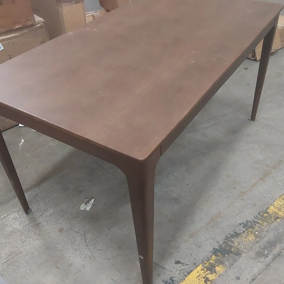 BRAMBLE RECTANGLE WOODEN DINING TABLE - 140CM COLOUR: WALNUT