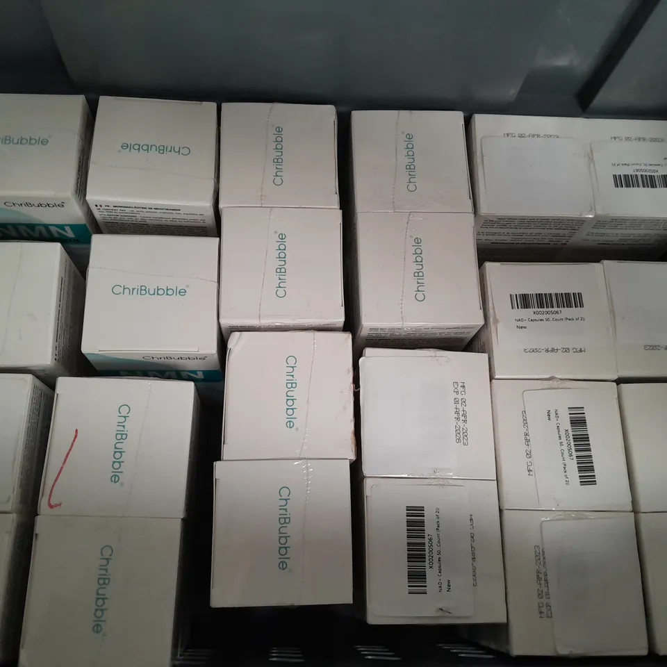 24 BOXED AND SEALED CHRIBUBBLE NMN CAPSULES 500mg (60 CAPSULES)