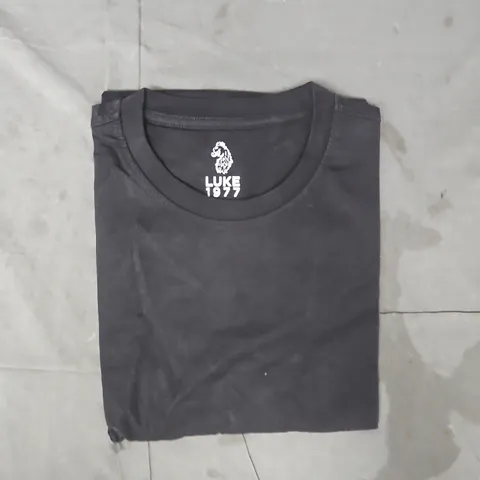 LUKE 1977 FLOYD SHORT SLEEVE T-SHIRT IN BLACK SIZE LARGE