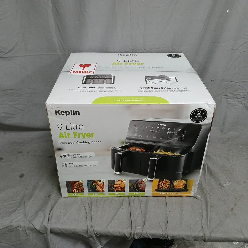 BOXED KEPLIN 9 LITRE AIR FRYER