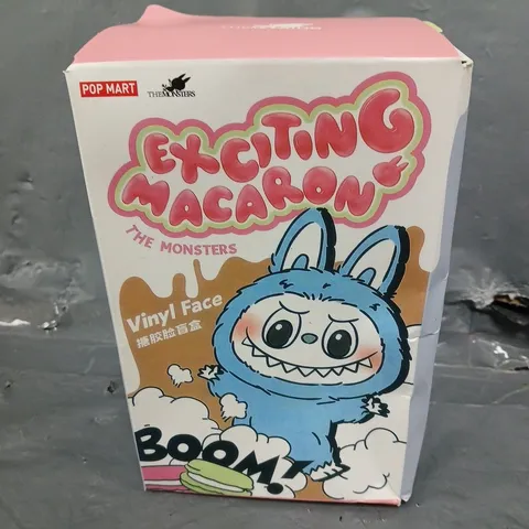BOXED POP MART EXCITING MACARON THE MONSTERS VINYL FACE