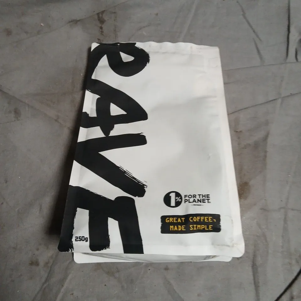 APPROXIMATELY 12 ASSORTED FOOD ITEMS INCLUDING LINDT CHOCOLATES , HAZELNUT TRUFFLES AND RAVE COFFEE