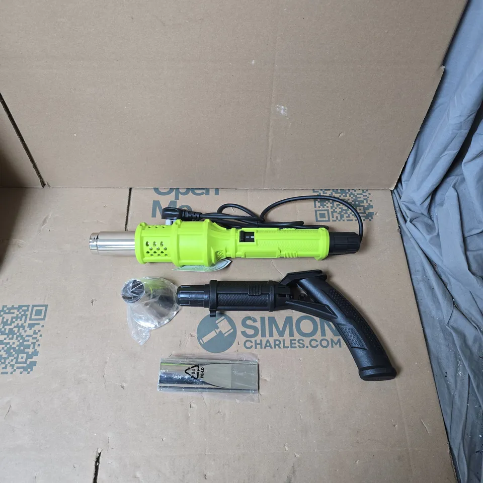 LIVMORE 3-IN-1 ELECTRIC WEED BURNER – GARDEN TORCH (BOX AND ATTACHMENTS)