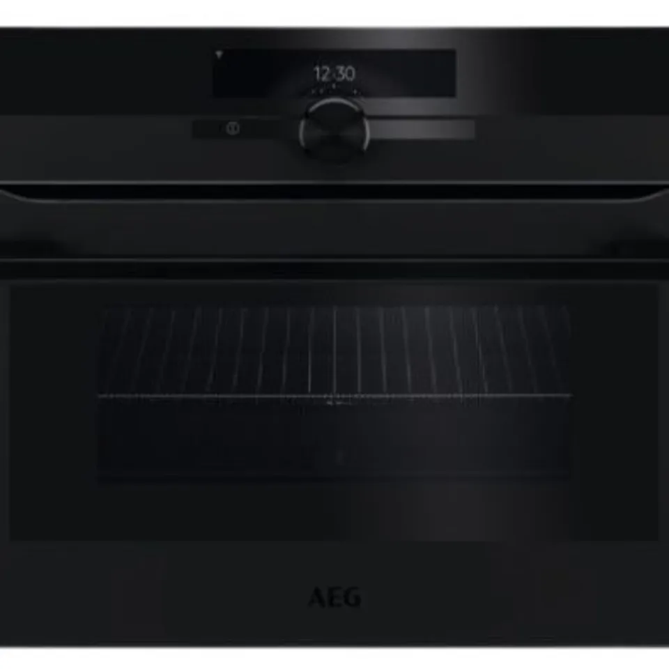 AEG KMK968000T COMPACT COMBINATION MICROWAVE OVEN MATT BLACK