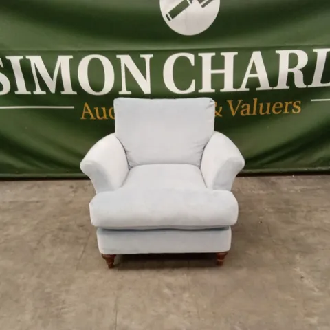 DESIGNER LIGHT BLUE CHAIR