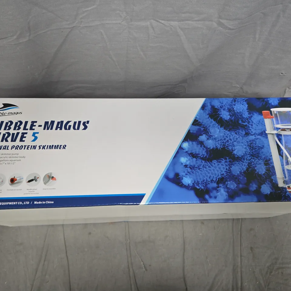 BUBBLE-MAGUS CURVE 5 INTERNAL PROTEIN SKIMMER – BOXED