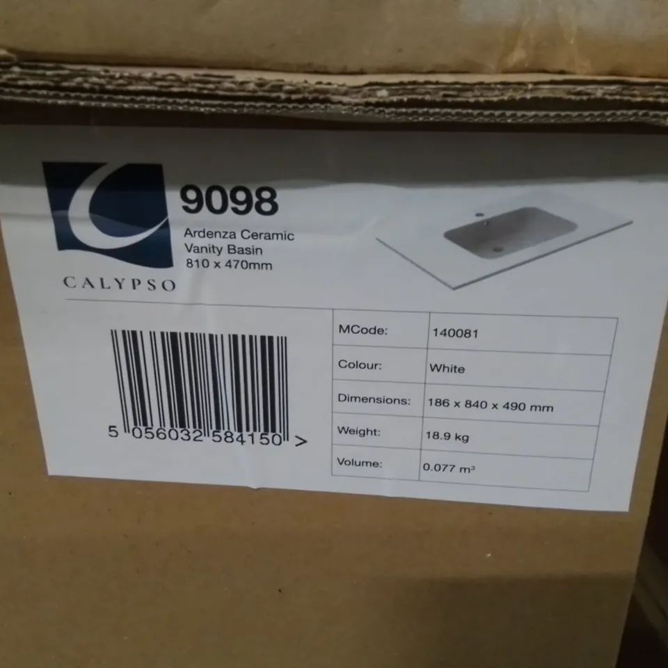 PALLET TO CONTAIN A LARGE ASSORTMENT OF BATHROOM VANITY BASINS