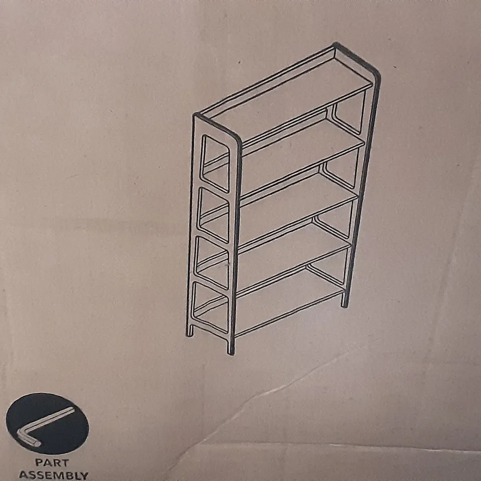 BOXED ELEMENTS BEECHWOOD 5 TIER SHELF