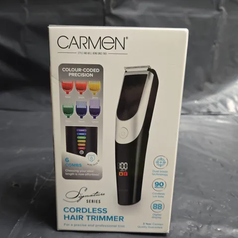 SEALED CARMEN CORDLESS HAIR TRIMMER