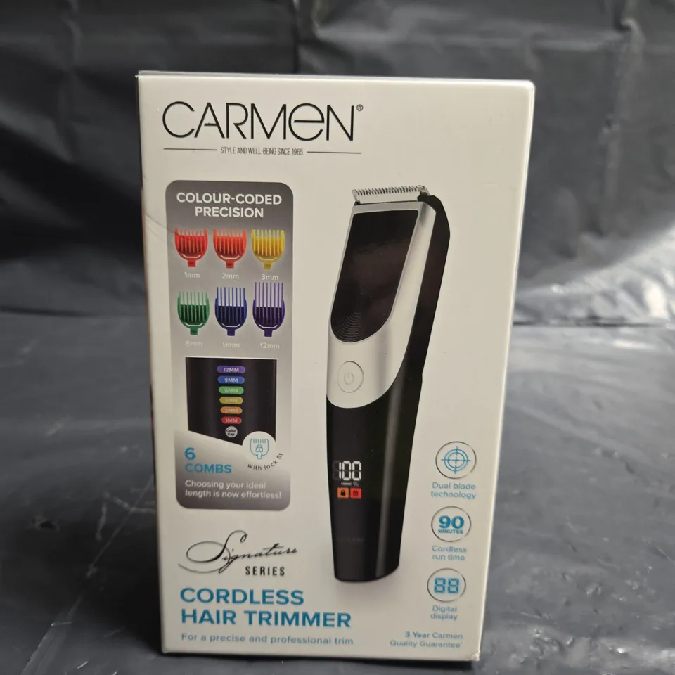 SEALED CARMEN CORDLESS HAIR TRIMMER