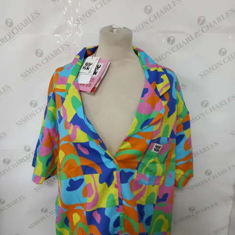 LUCY AND YAK SKYE PYJAMA SET SIZE M