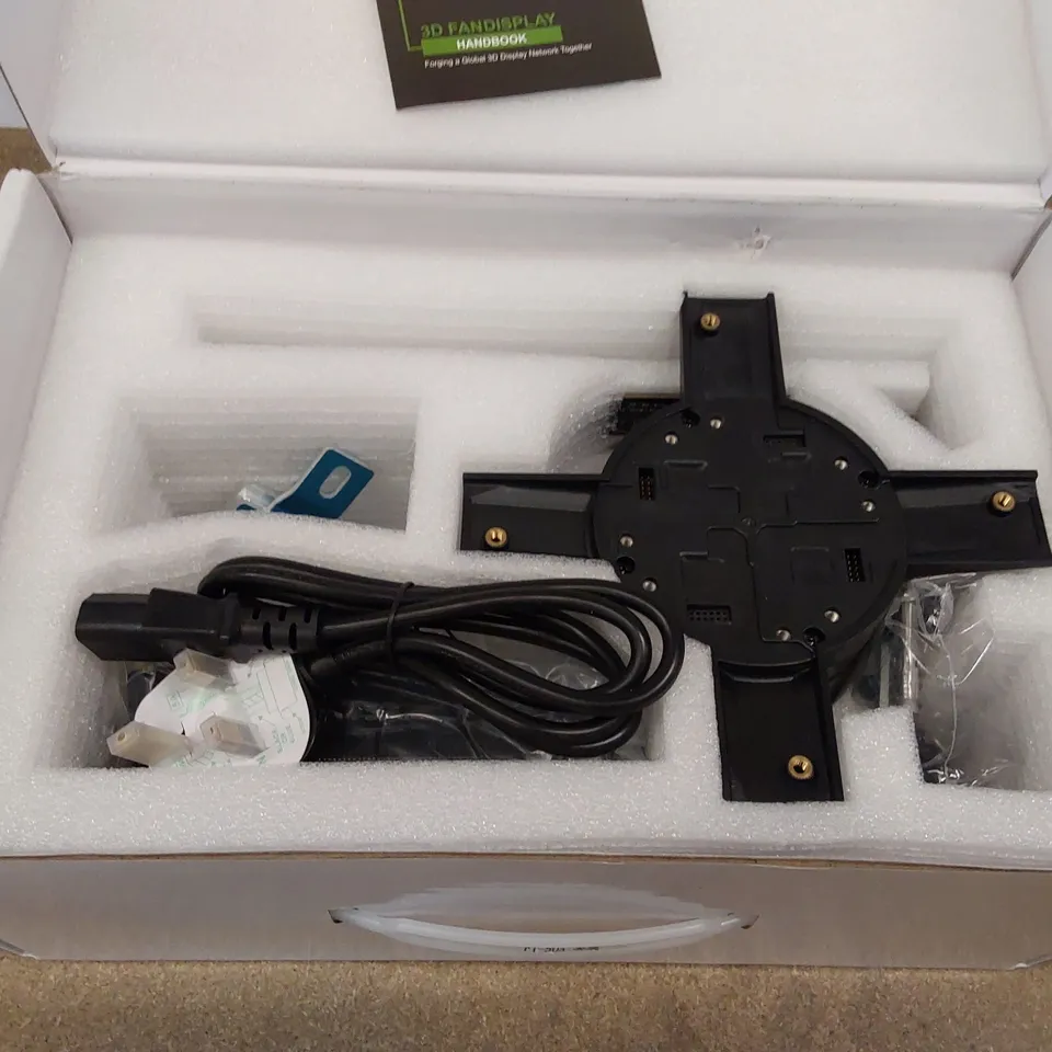 BOXED TONYSA 20 INCH WIFI 3D HOLOGRAPHIC FAN DISPLAY (1 BOX)