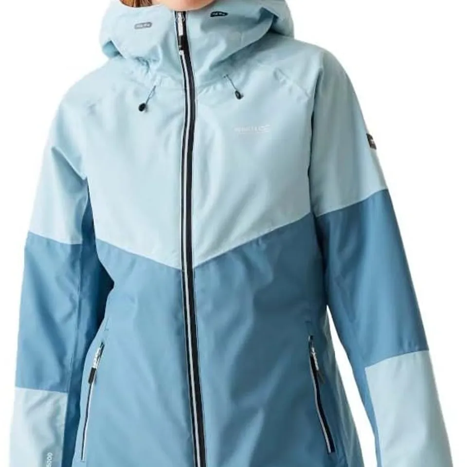 REGATTA WOMENS WENTWOOD IX JACKET - CLEAR SKY  - UK SIZE 20