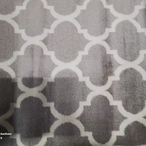 BRAND NEW PACO HOME SIN66 GREY SINAI RUG SIZE 60CM X 100CM