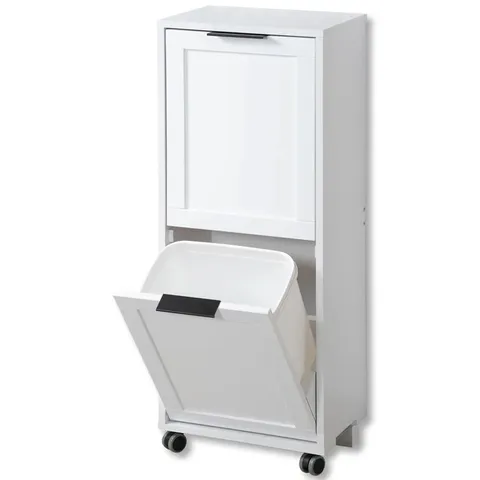 BOXED KESPER WOOD 30 LITRE RUBBISH BIN (1 BOX)