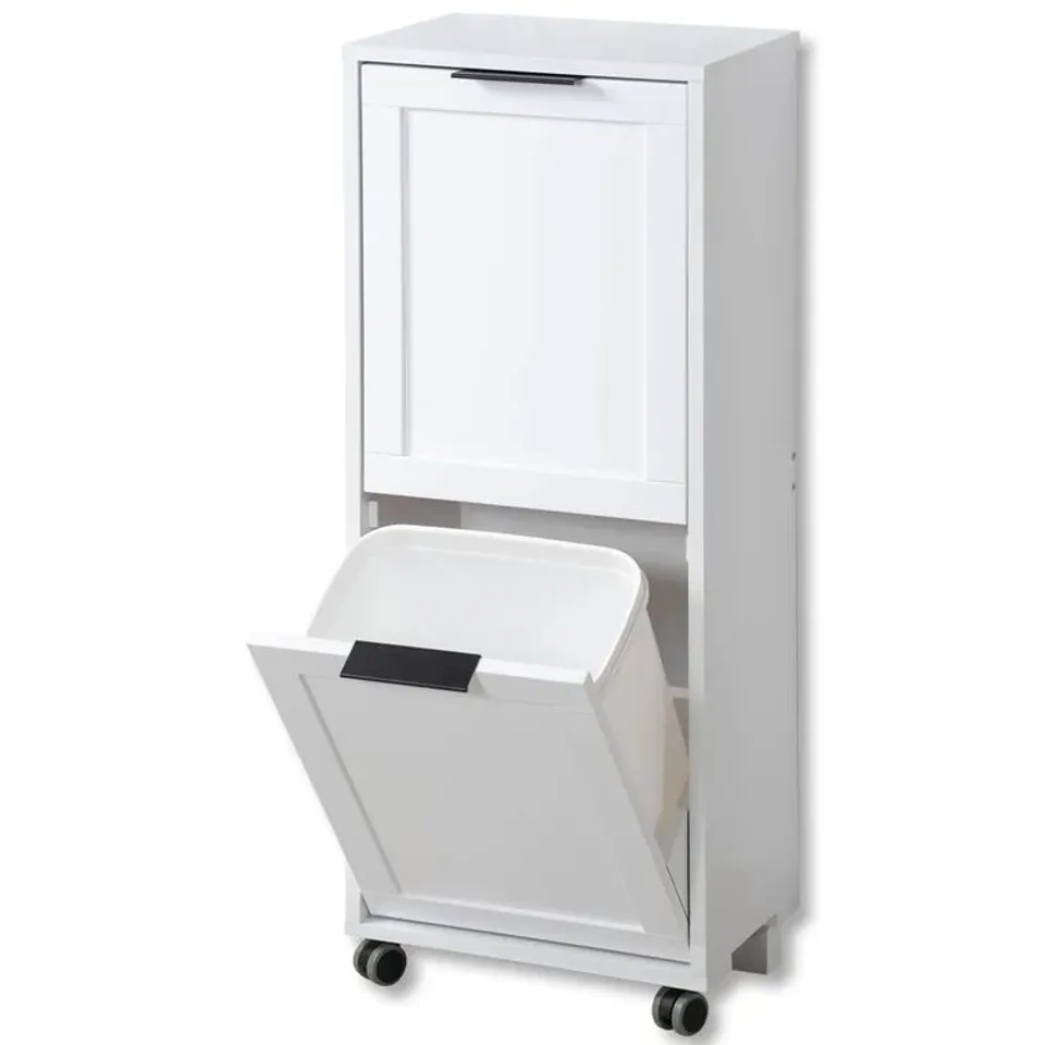 BOXED KESPER WOOD 30 LITRE RUBBISH BIN (1 BOX)