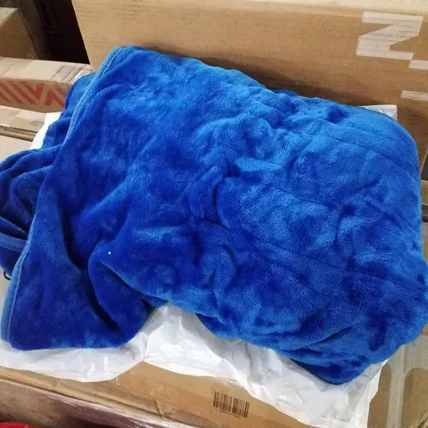 BAGGED ELECTRIC OVERBLANKET - BLUE