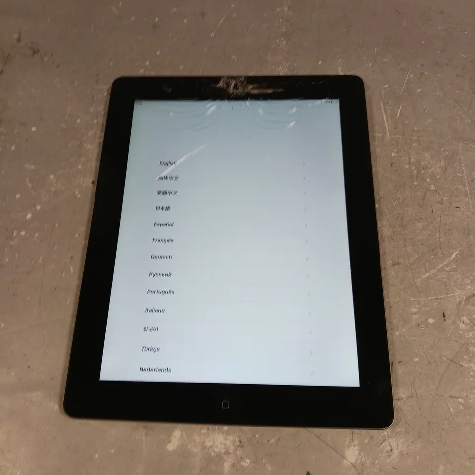 APPLE IPAD 4 SILVER - MODEL A1458