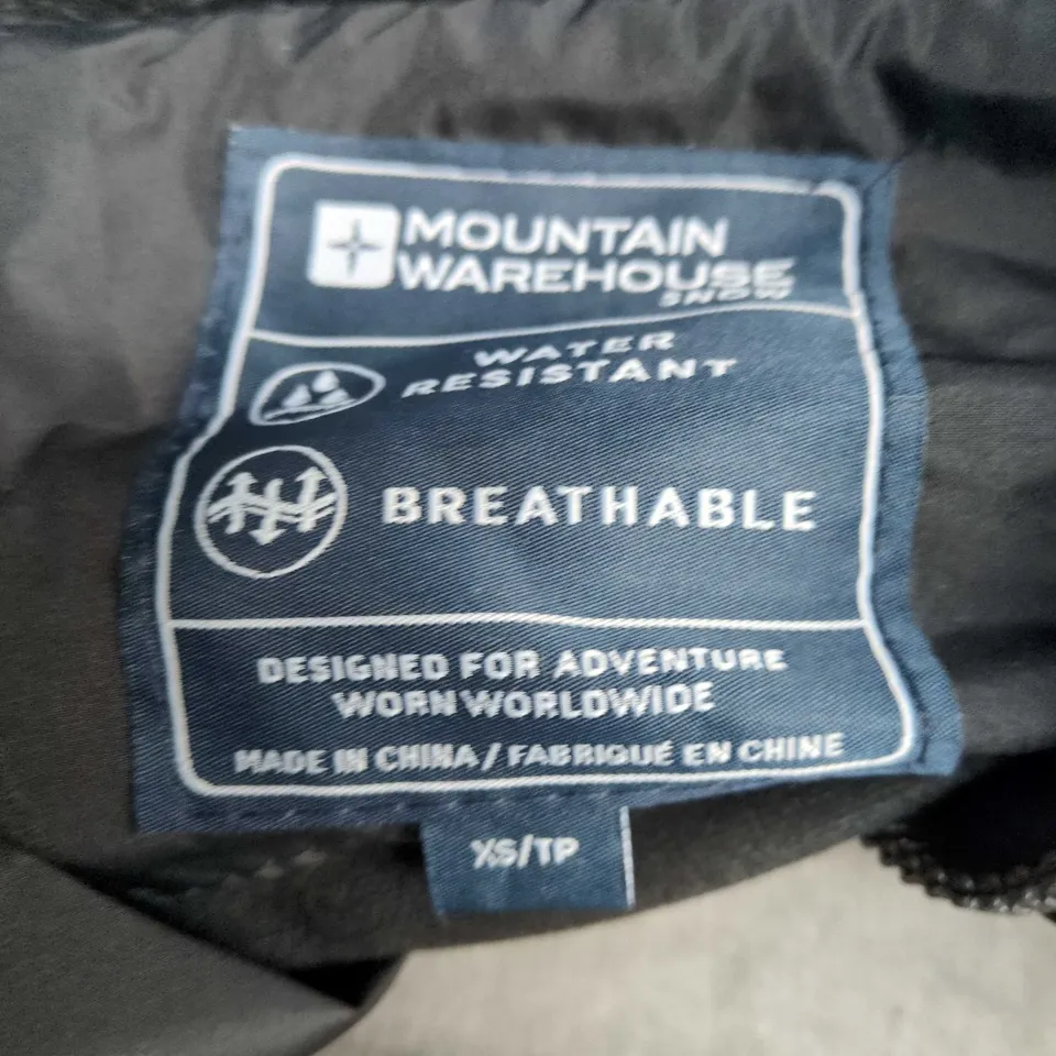 MOUNTAIN WAREHOUSE YOUTH PUFFER JACKET – BLACK (YS/TP)