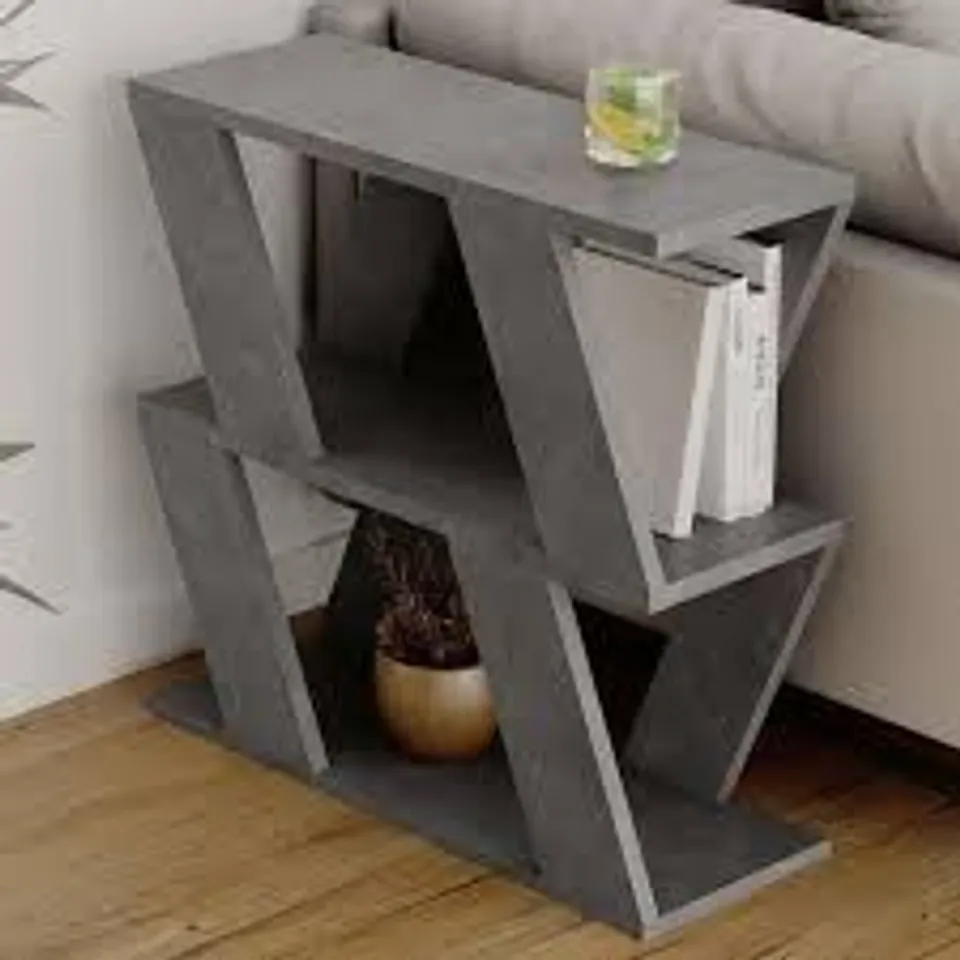 BOXED LAZENA COFFEE TABLE -ANTHRACITE-