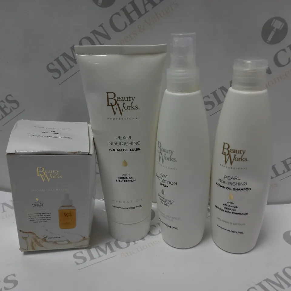 BEAUTY WORKS ARGAN MOISTURE REPAIR GIFT SET RRP £44.99