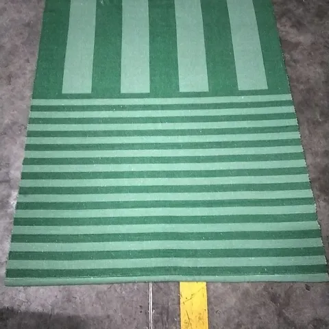 DECK STRIPE STRIPED FLATWEAVE APPROXIMATELY 120CM X 170CM AREA 