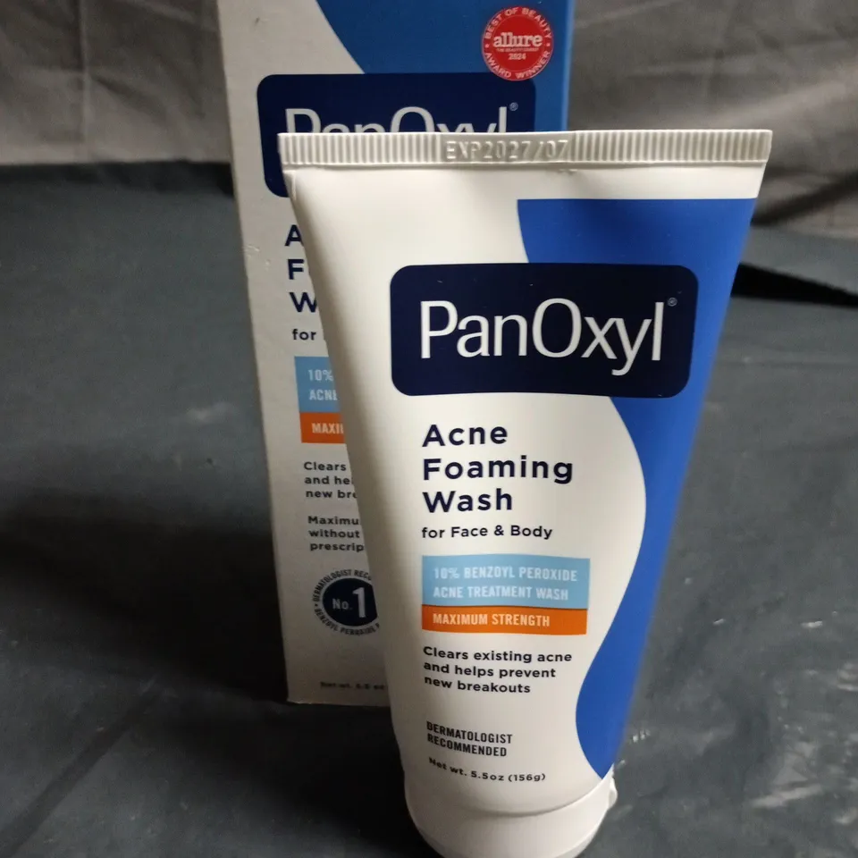 PANOXYL ACNE FOAMING WASH 10% BENZOYL PEROXIDE – FACE & BODY (156 G)