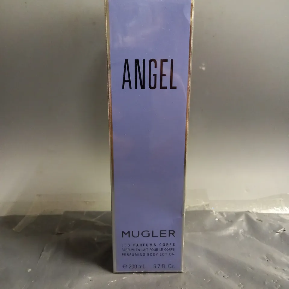 BOXED AND SEALED MUGLER ANGEL PERFUMING BODY LOTHION 200ML