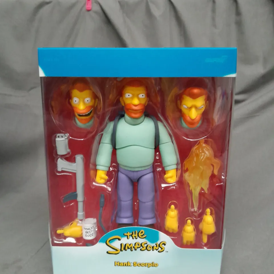 THE SIMPSONS - HANK SCORPIO ACTION FIGURE