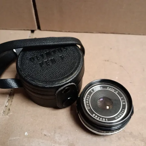 OLYMPUS E.ZUIKO AUTO-S 38MM F/2.8 LENS