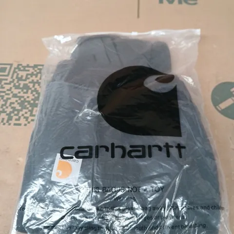 CARHARTT GREY PULLOVER HOODIE WITH DRAWSTRING HOOD - M