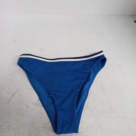 SPEEDO WOMEN’S HIGH WAIST BIKINI BOTTOM – BLUE, SIZE M