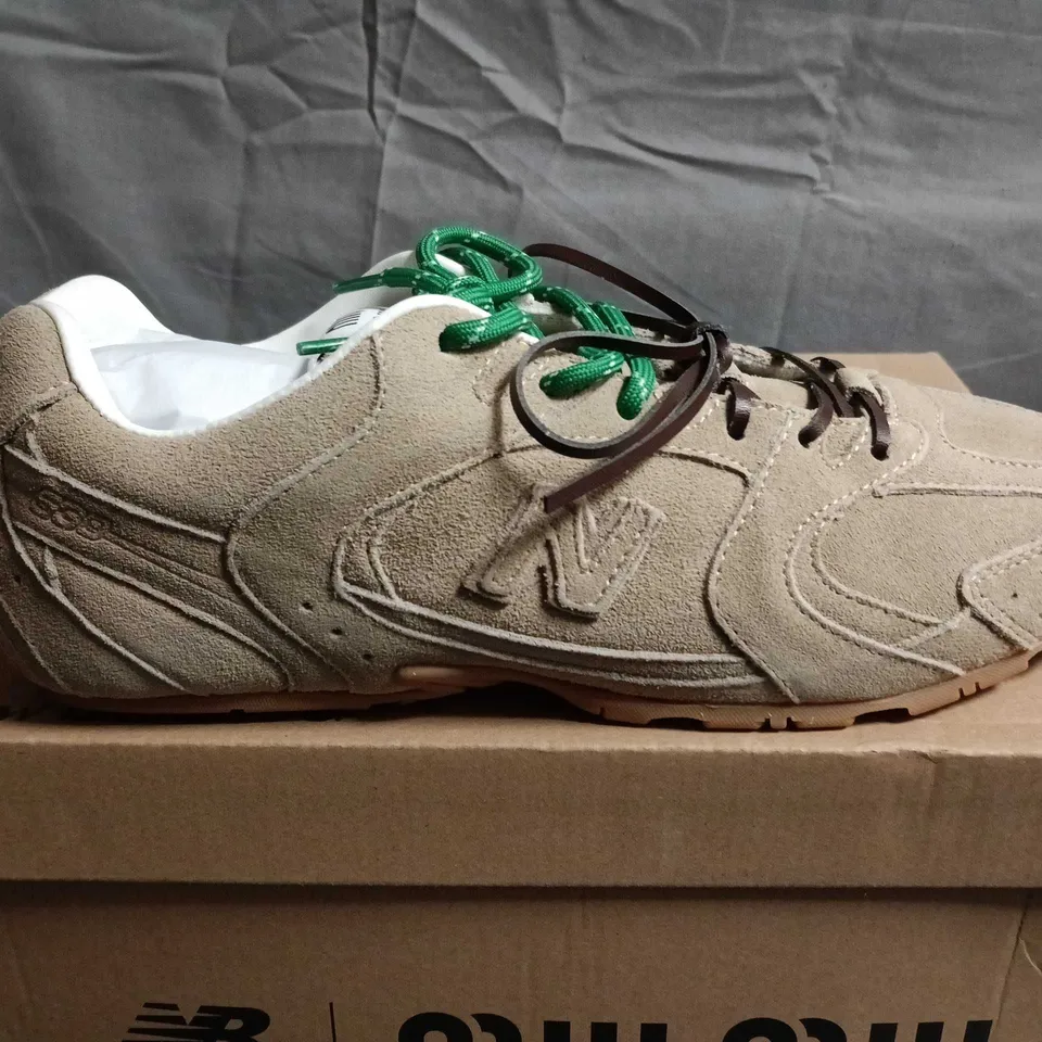 BOXED PAIR OF NEW BALANCE MIU MIU TRAINERS - SIZE 45