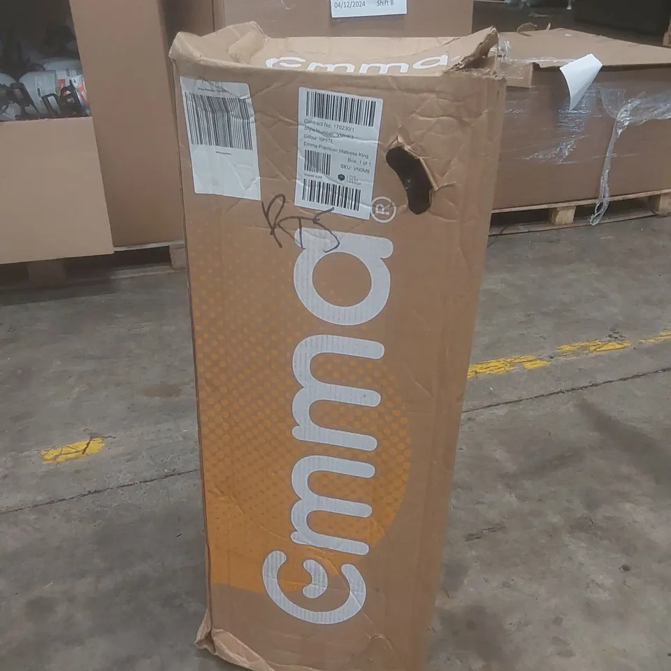 BOXED EMMA PREMIUM ROLLED KING SIZE MATTRESS 