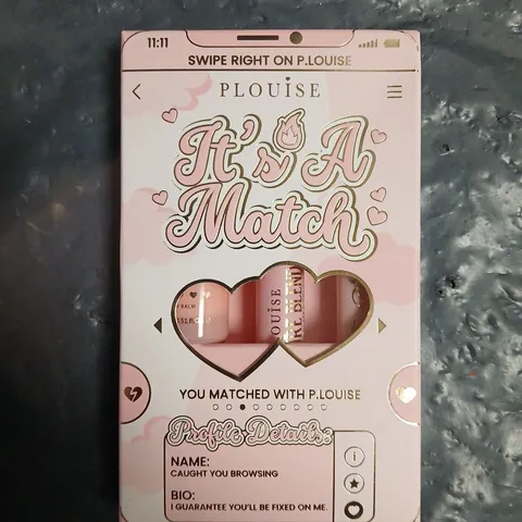 P LOUISE IT'S A MATCH BROW CARE SET 