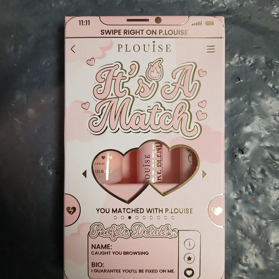 P LOUISE IT'S A MATCH BROW CARE SET