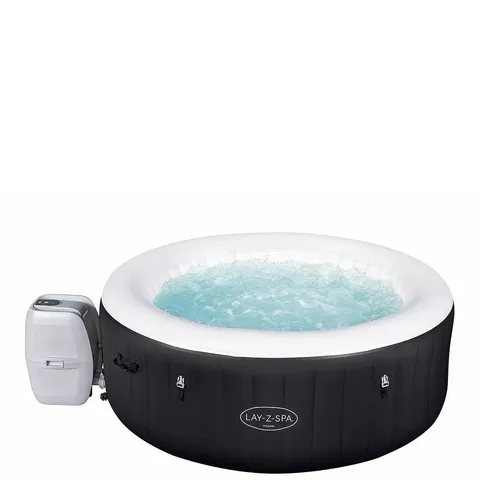 BOXED LAY-Z-SPA MIAMI AIRJET HOT TUB FOR 2-4 ADULTS (1 BOX)