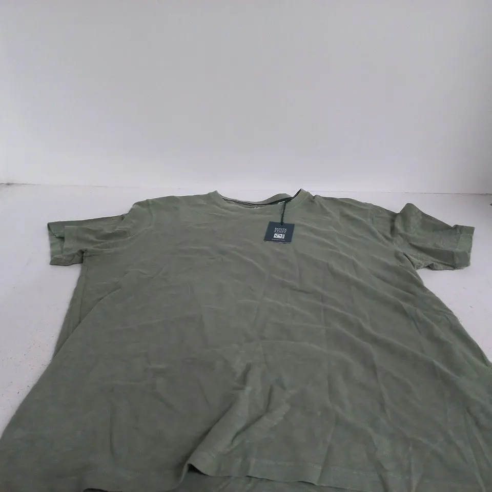 WHITE STUFF ABERSOCH SHORT SLEEVE T SHIRT DUS GREEN XL