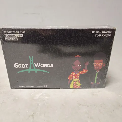SEALED GIDI WORDS